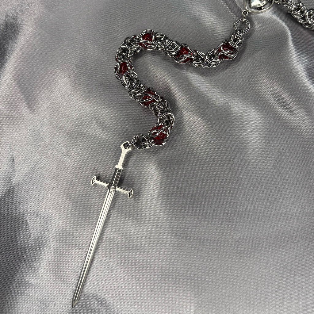 A Kiss Before Dawn Chainmail Rosary