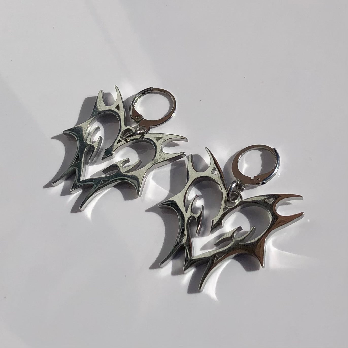 Tribal Heart Earrings