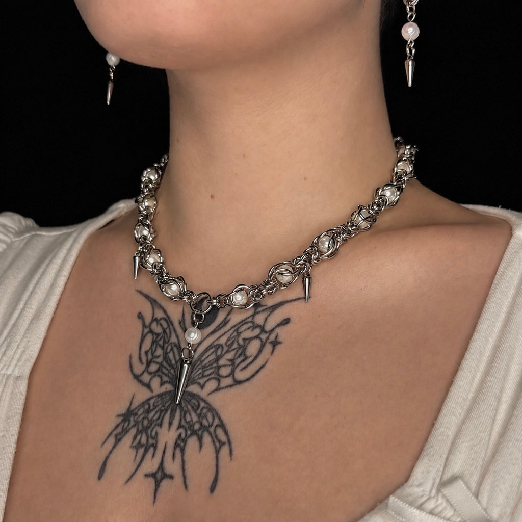 Nocturne Chainmail Necklace
