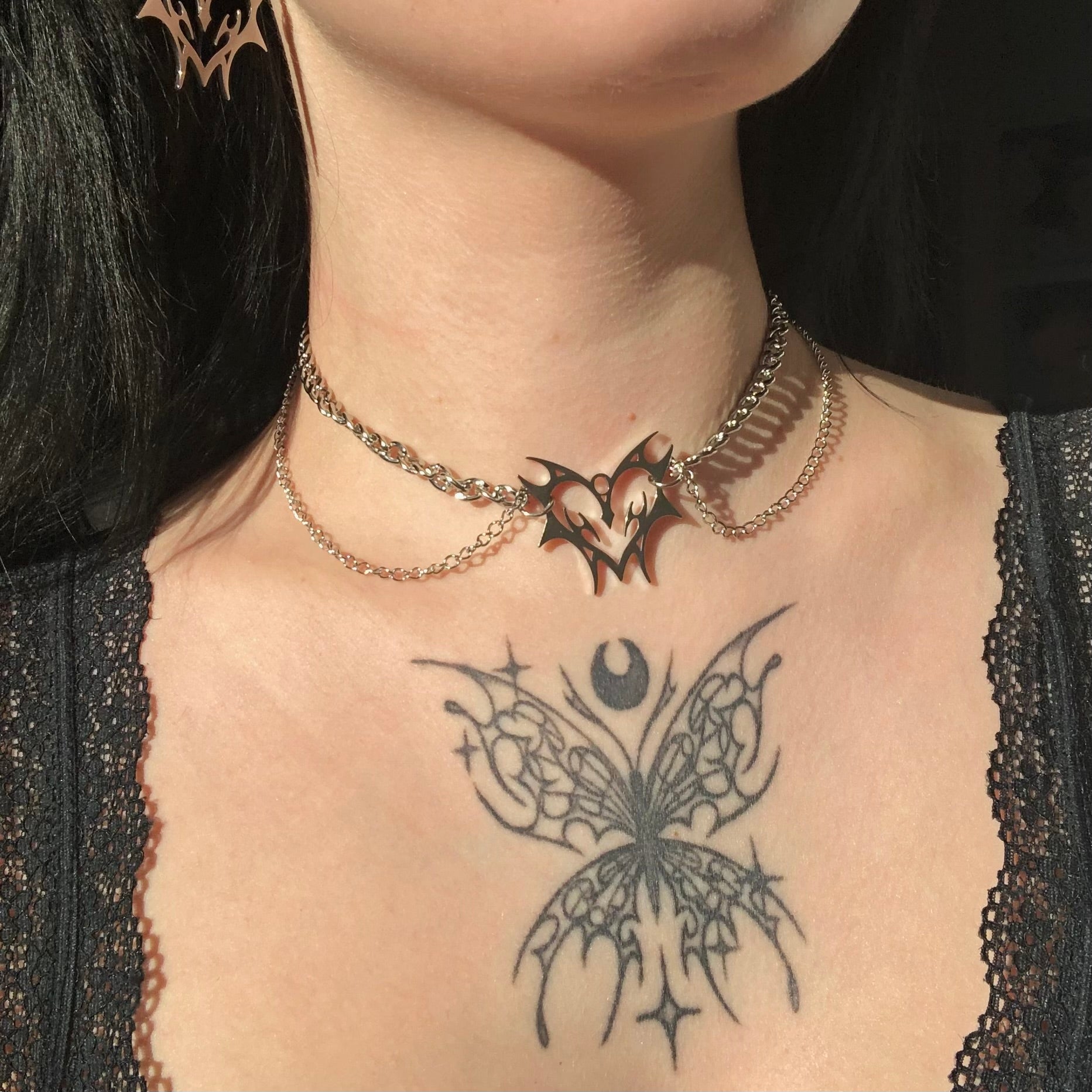 Tribal Heart Choker