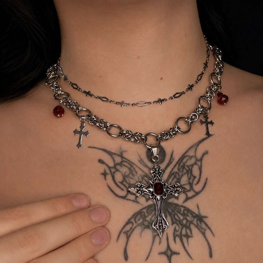 Vespera Chainmail Necklace