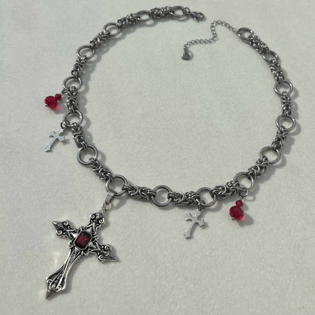 Vespera Chainmail Necklace