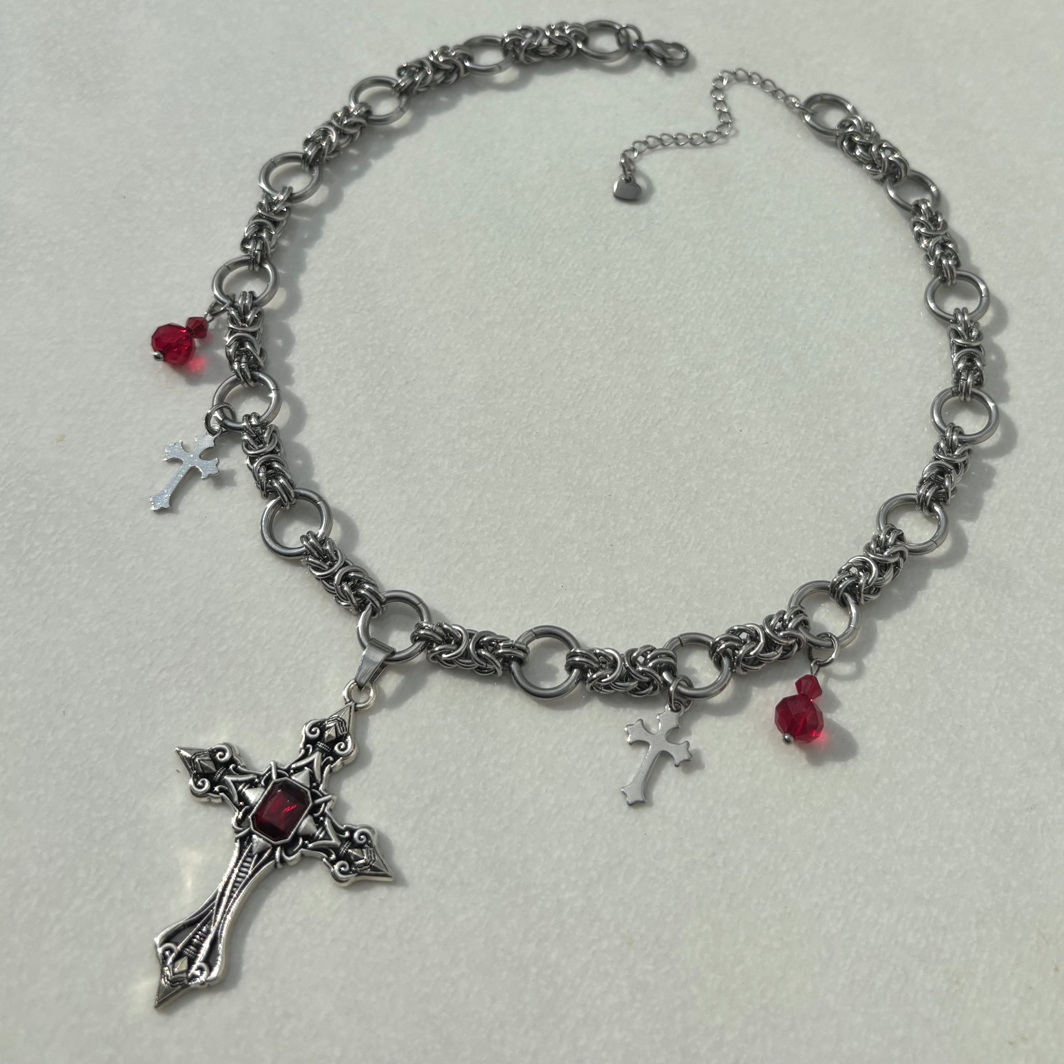 Vespera Chainmail Necklace