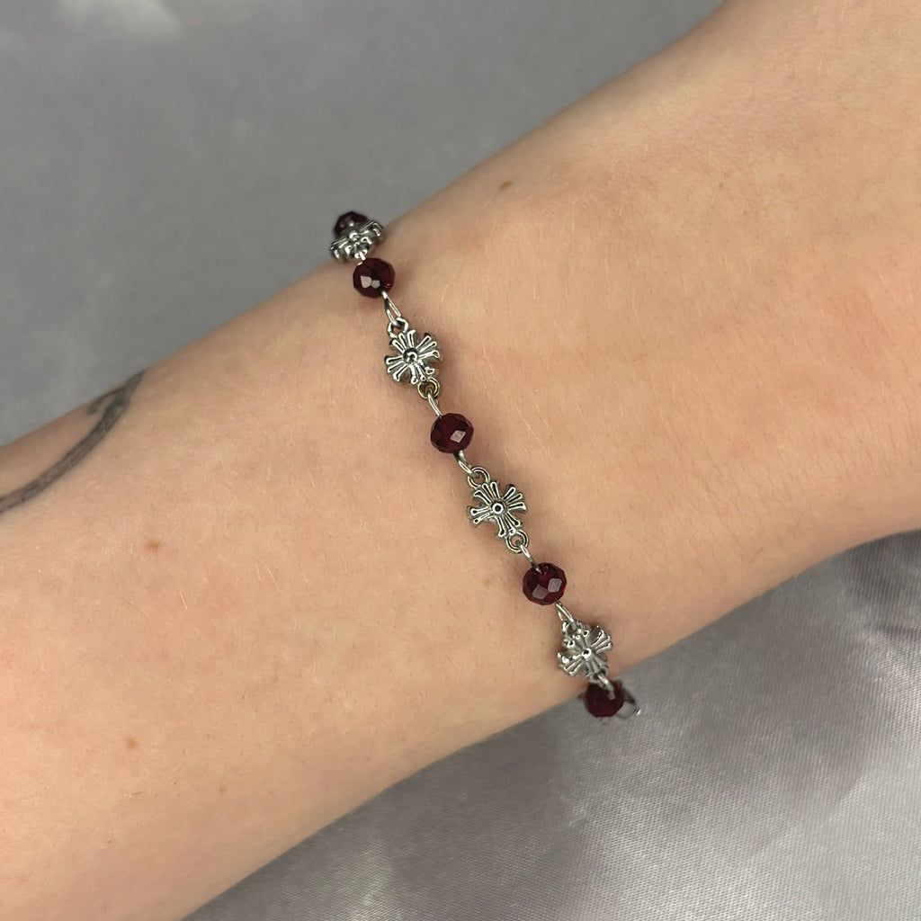Dainty Cross Bracelet