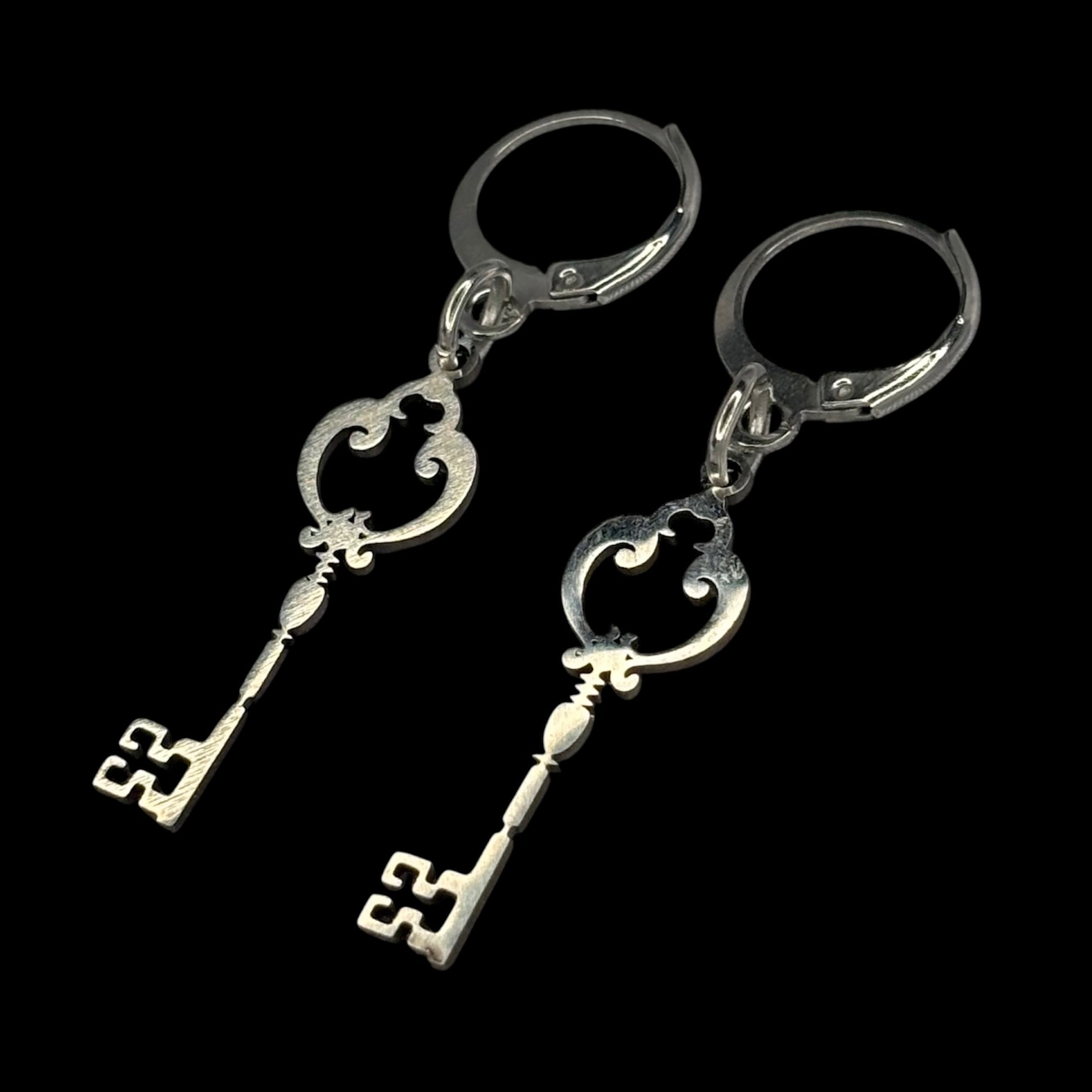 Romantic Key Earrings