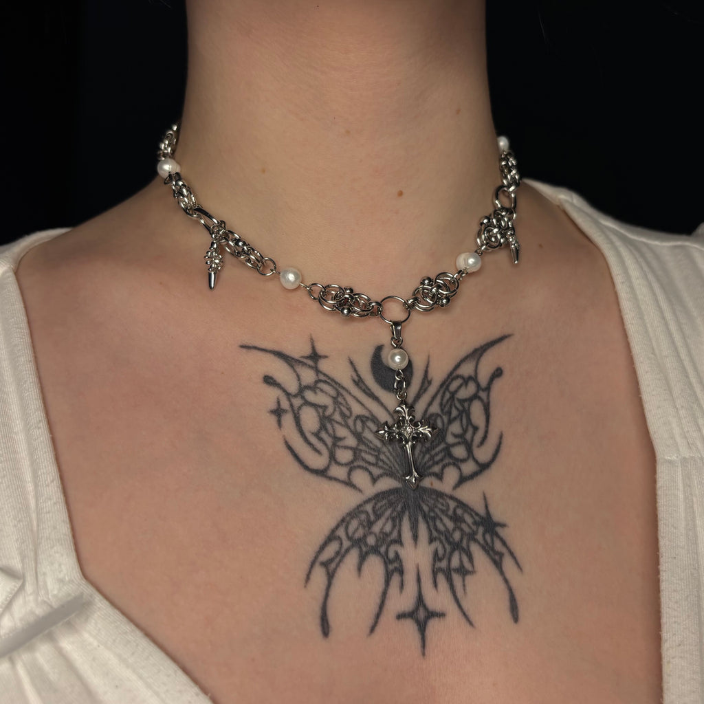 Evaine Chainmail Necklace