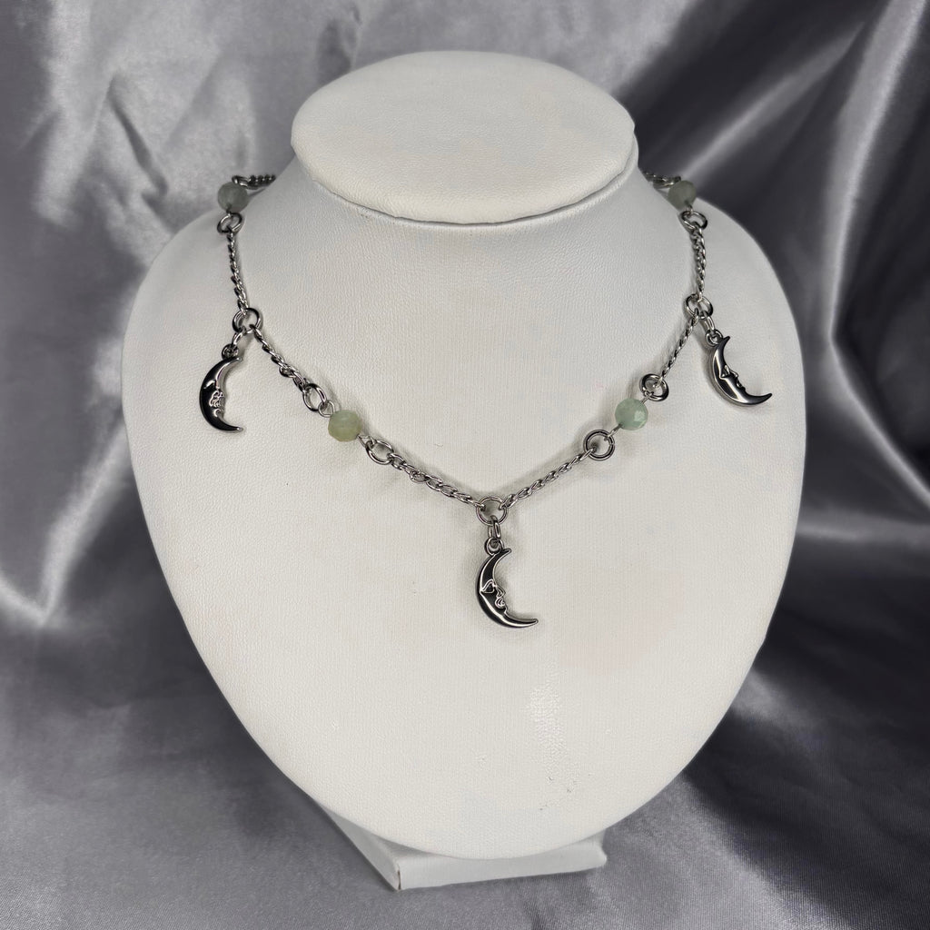Labradorite Moon Chain