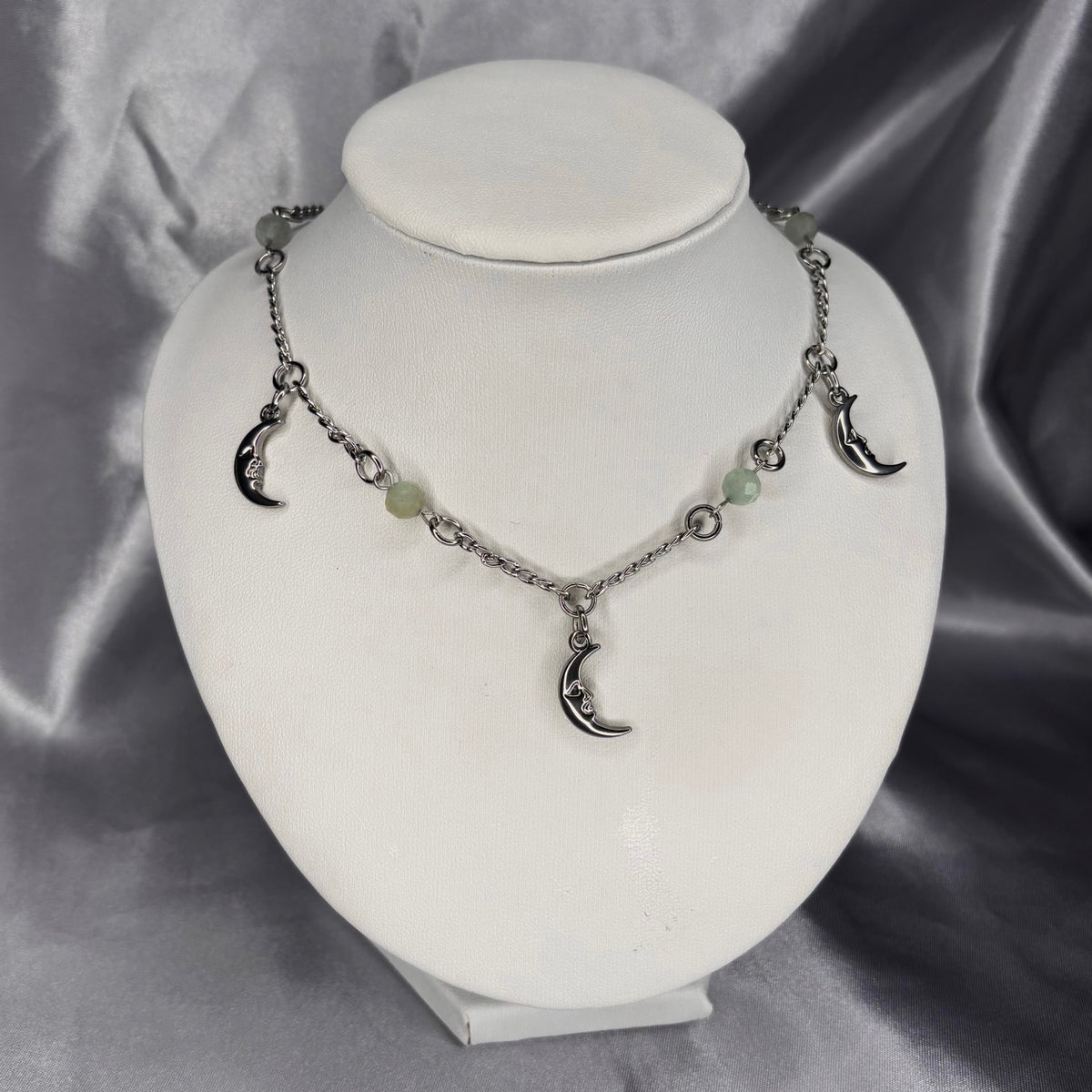 Labradorite Moon Chain
