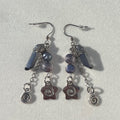 Swirly Star Earrings