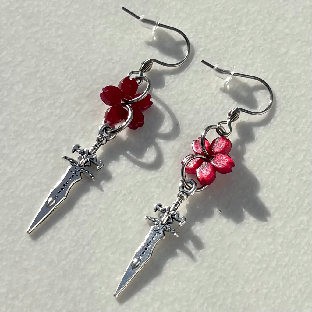 Sakura Dagger Earrings