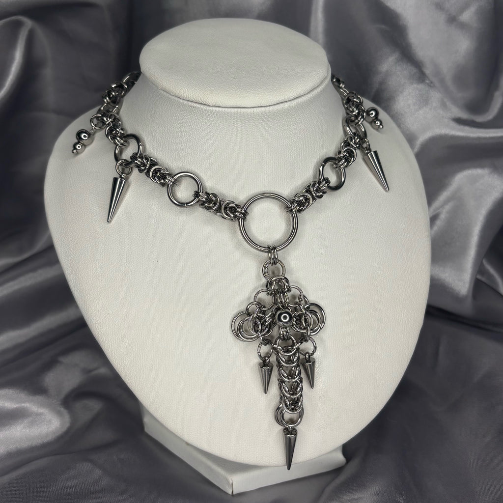 Evangeline Chainmail Necklace