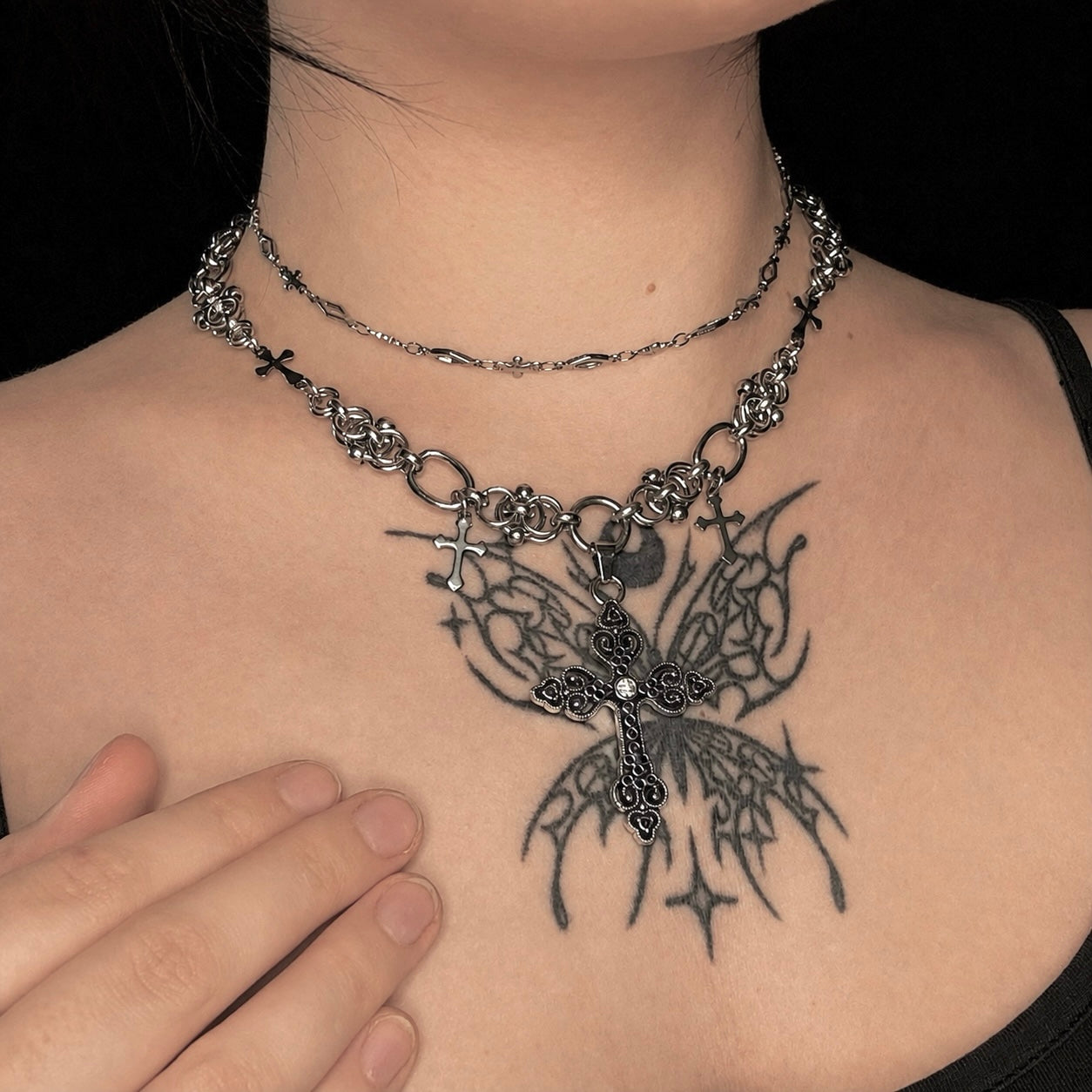 Agnes Chainmail Necklace