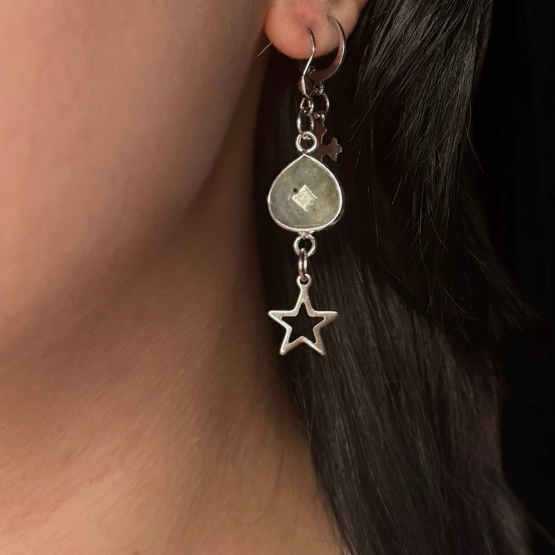 Celestial Labradorite Earrings