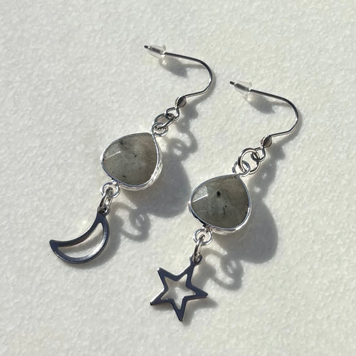 Celestial Labradorite Earrings