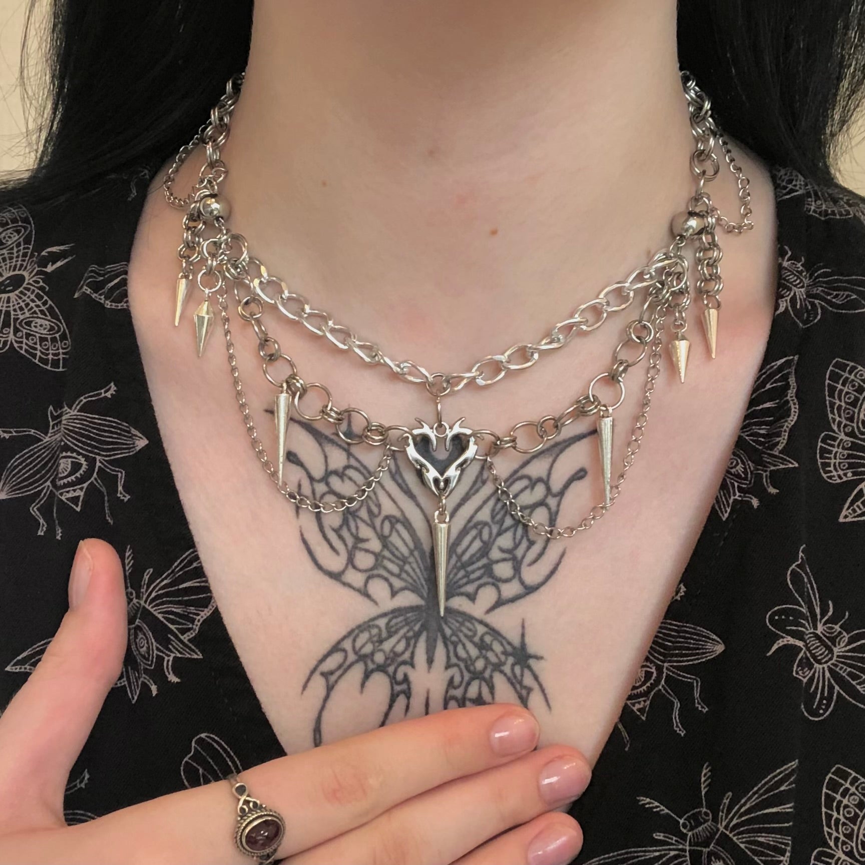 Tribal Chainmail Necklace