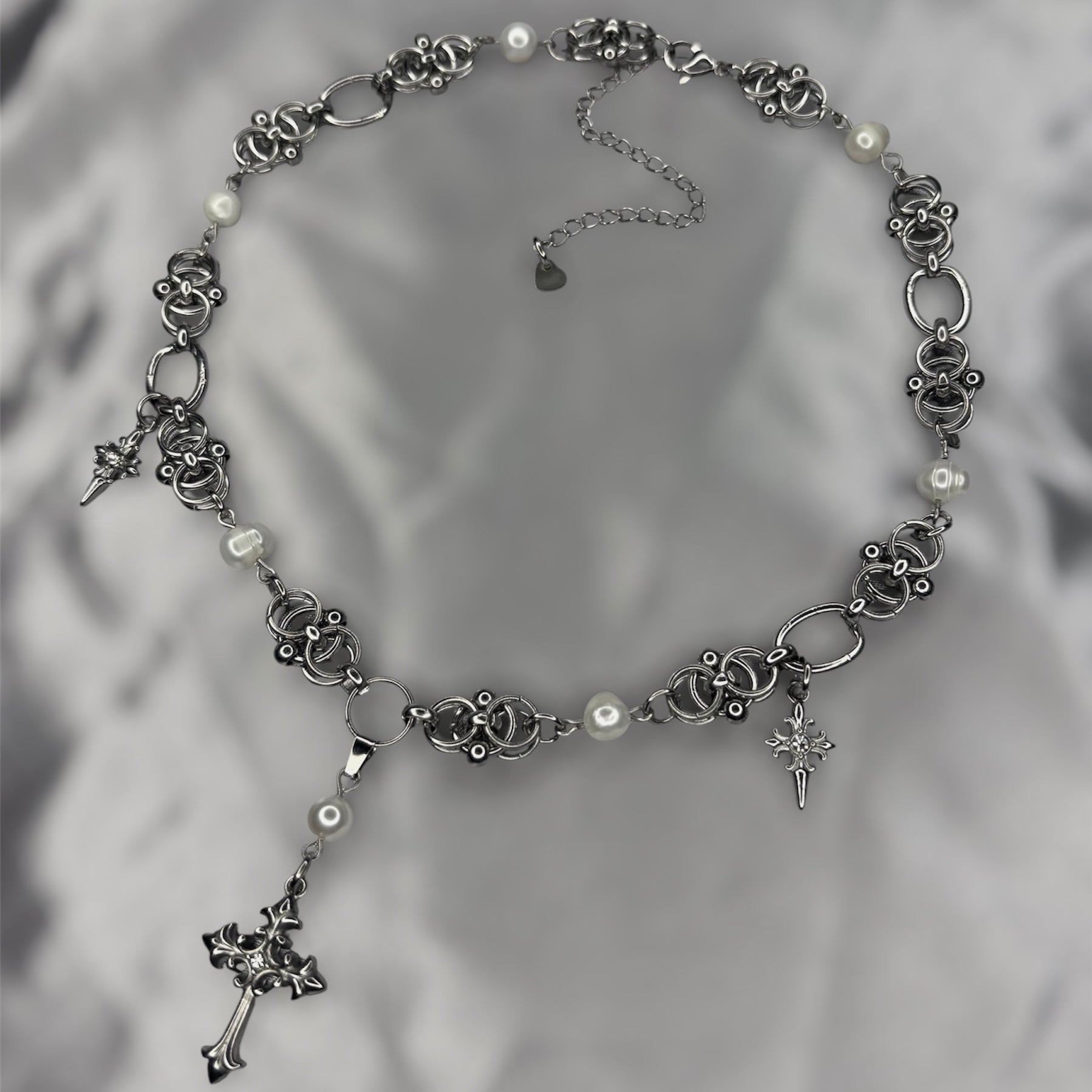 Evaine Chainmail Necklace