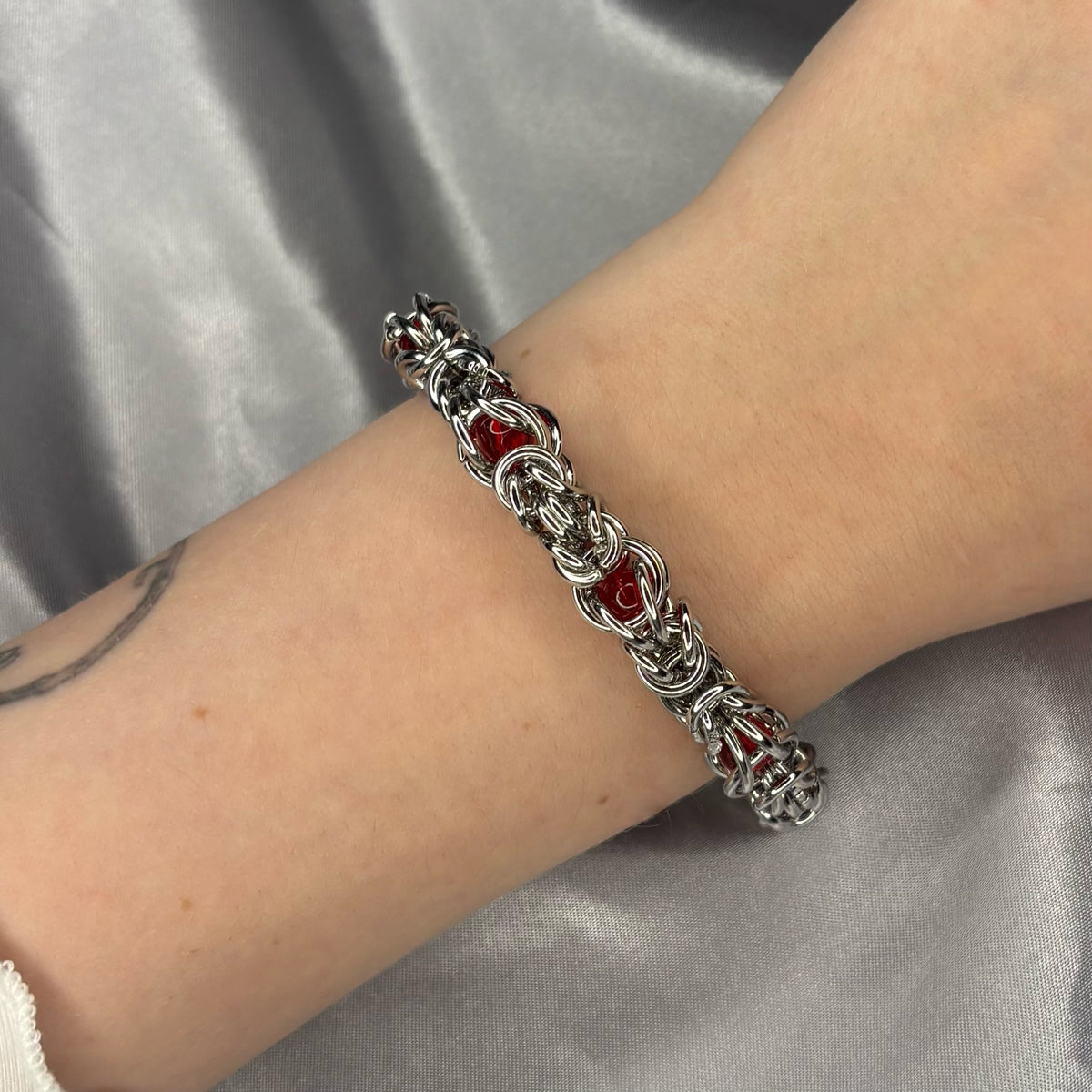 A Kiss Before Dawn Chainmail Bracelet