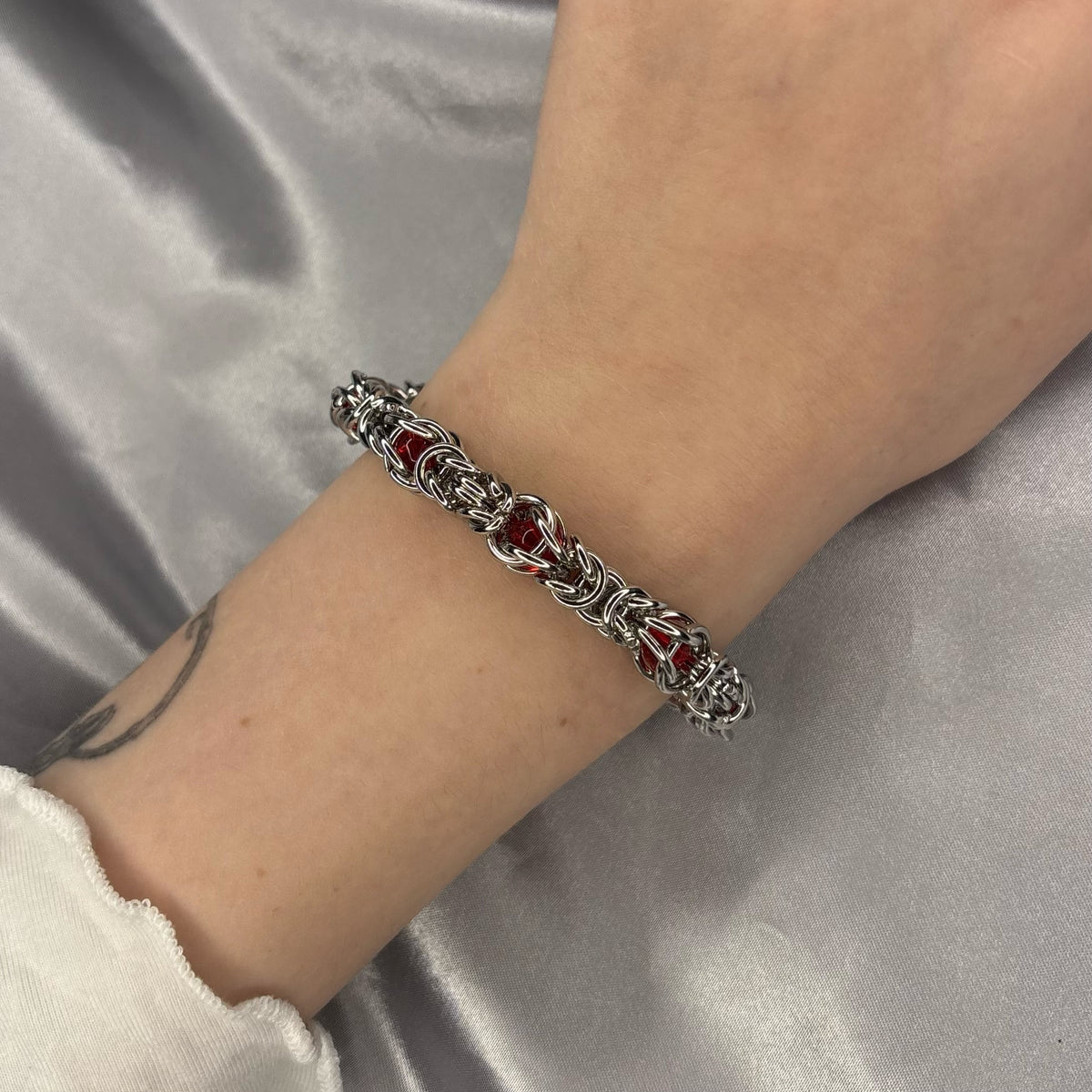 A Kiss Before Dawn Chainmail Bracelet