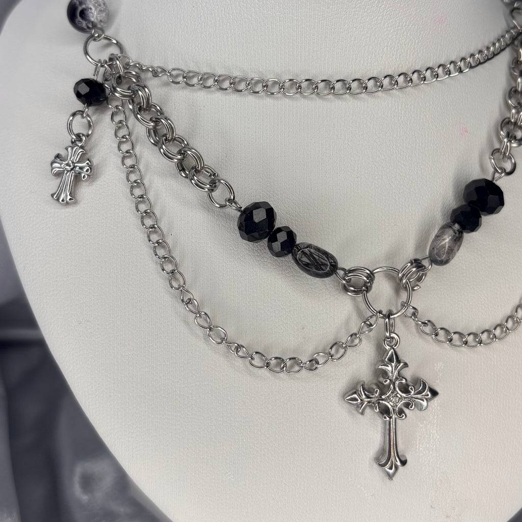 Seraphina Cross Necklace