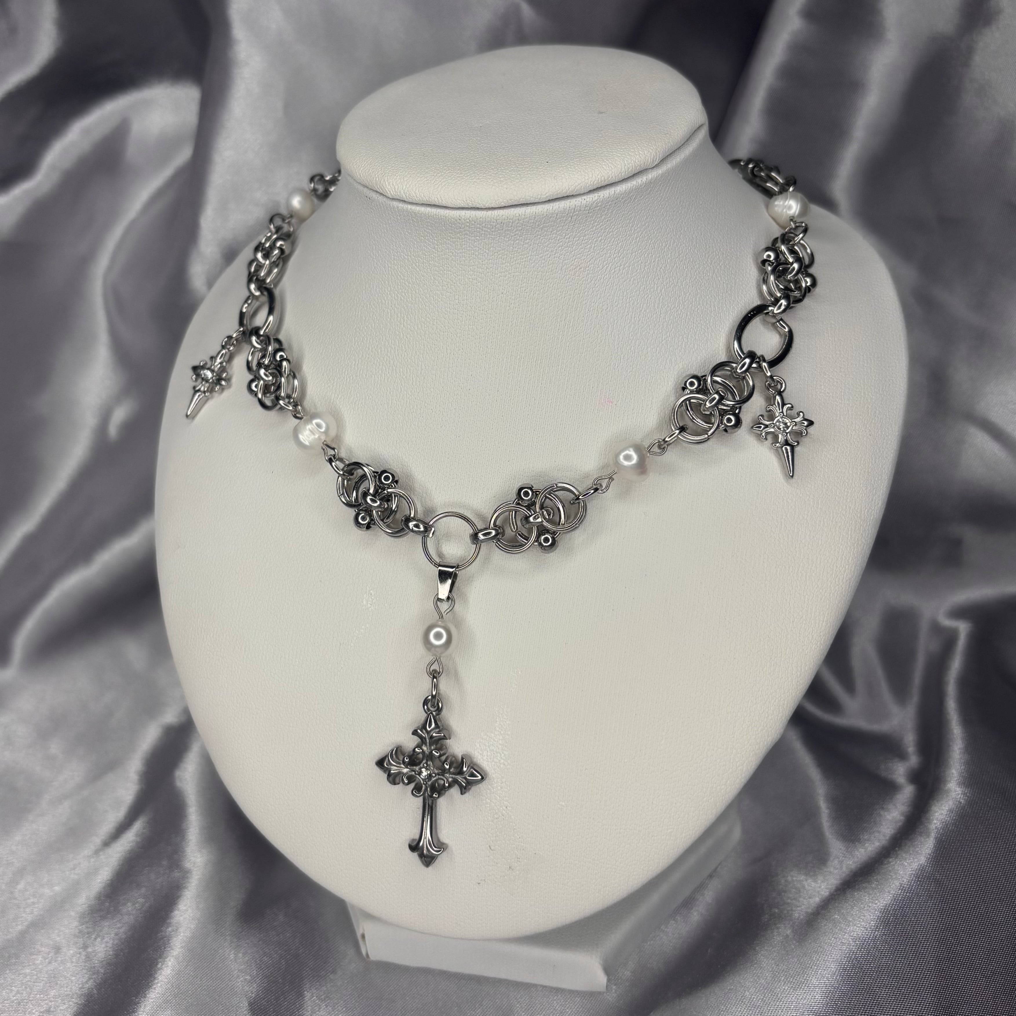 Evaine Chainmail Necklace
