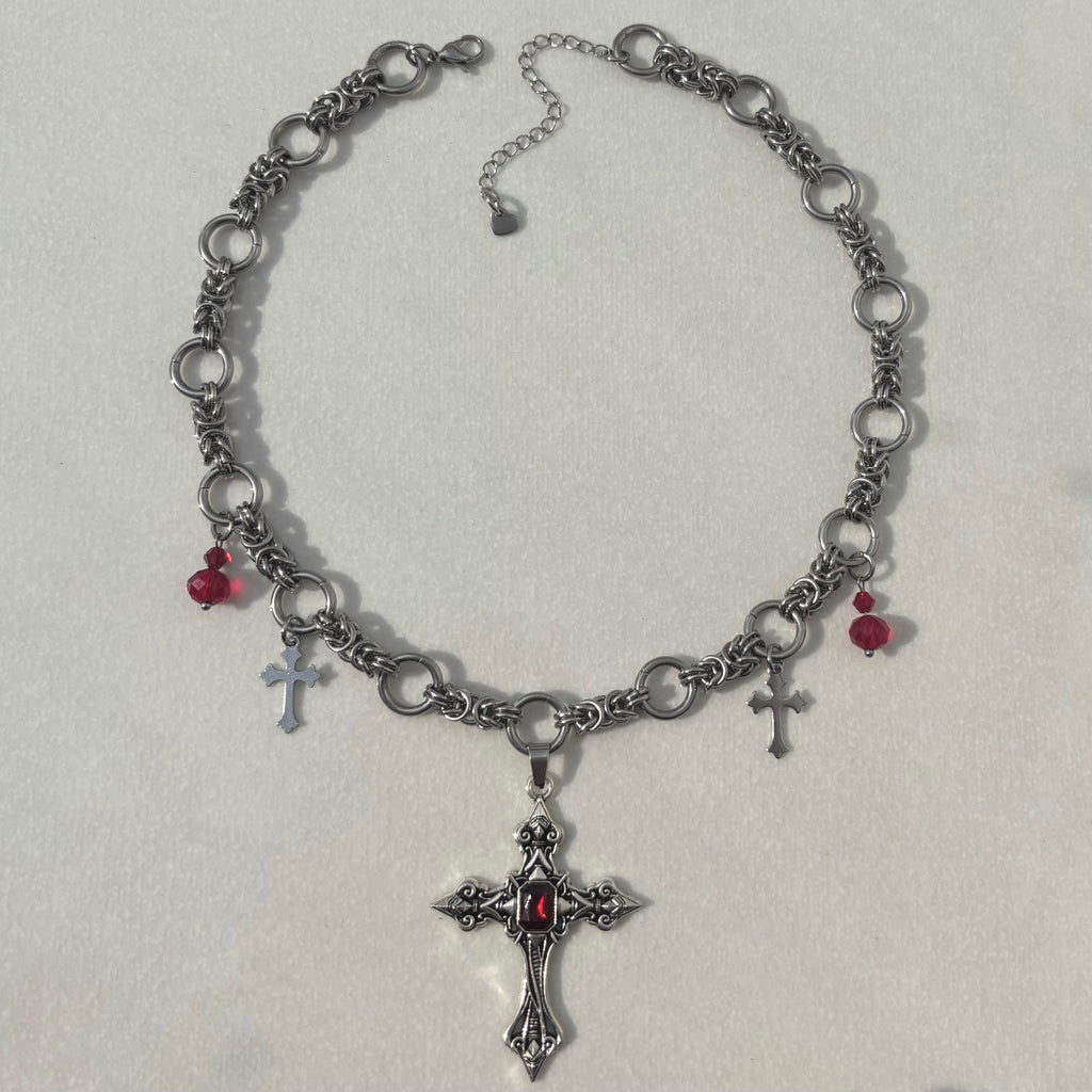 Vespera Chainmail Necklace