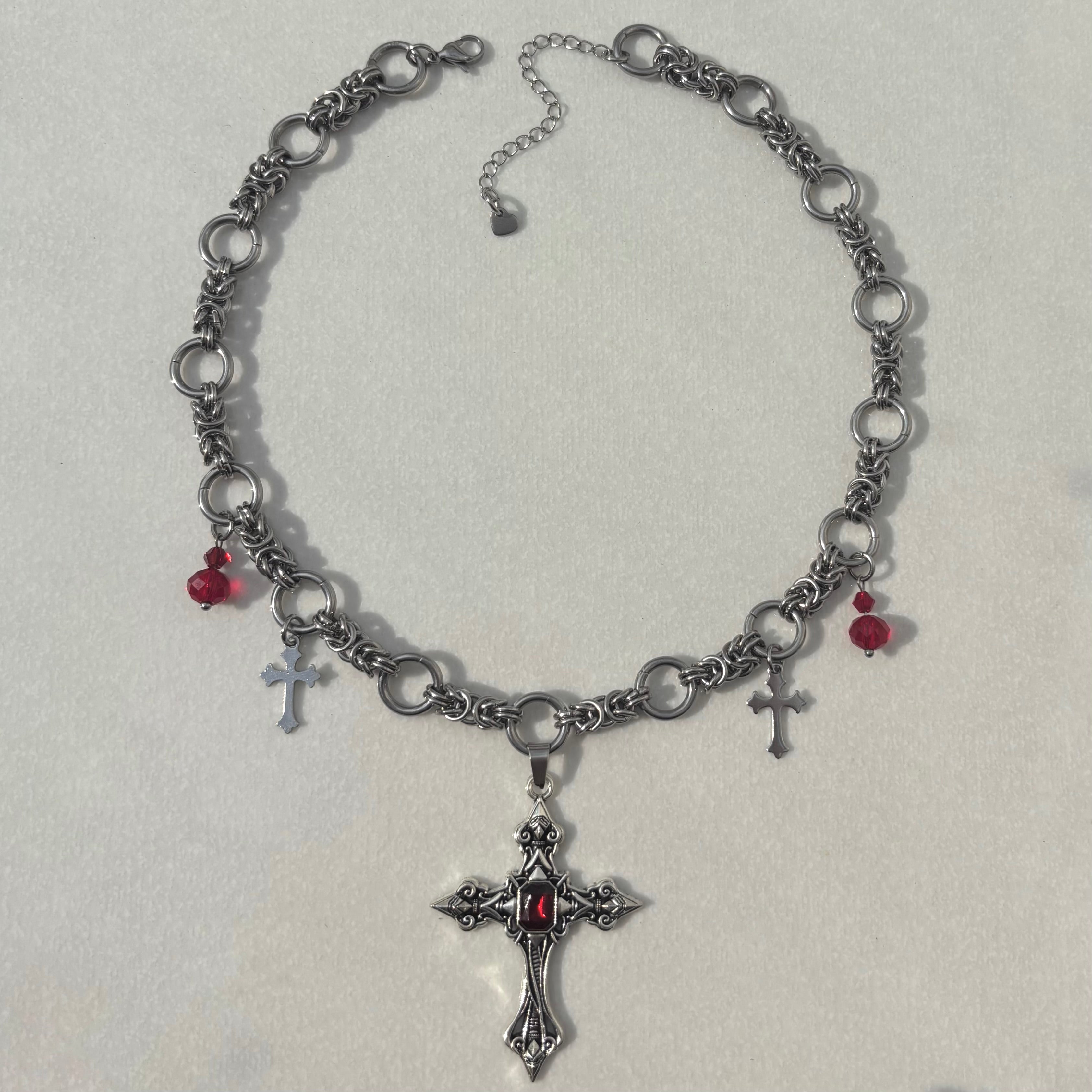 Vespera Chainmail Necklace