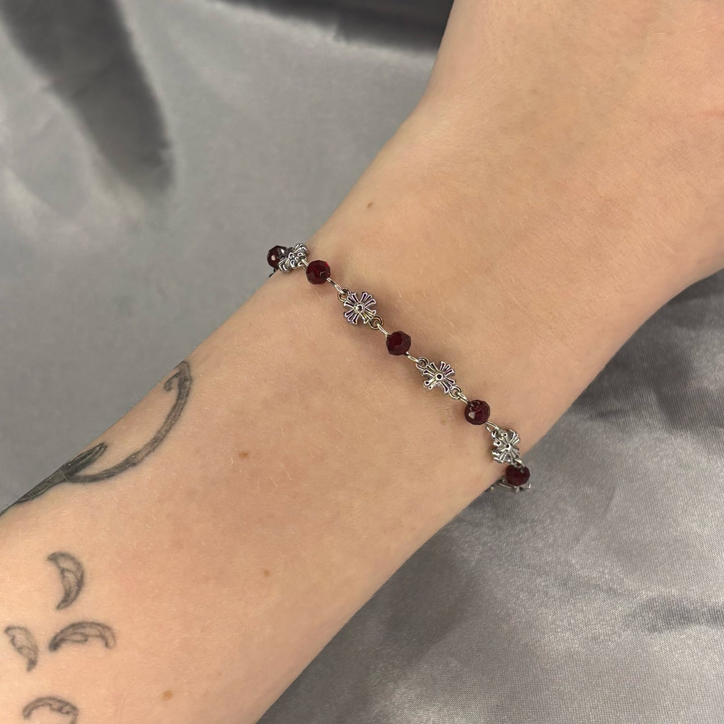 Dainty Cross Bracelet