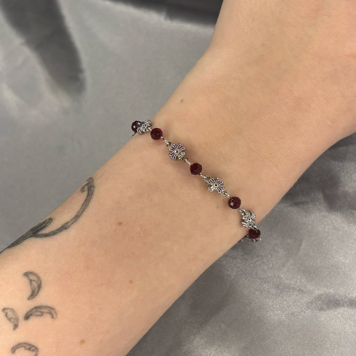 Dainty Cross Bracelet