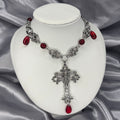 Bloody Moth Chainmail Necklace
