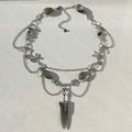 Moss Blade Necklace