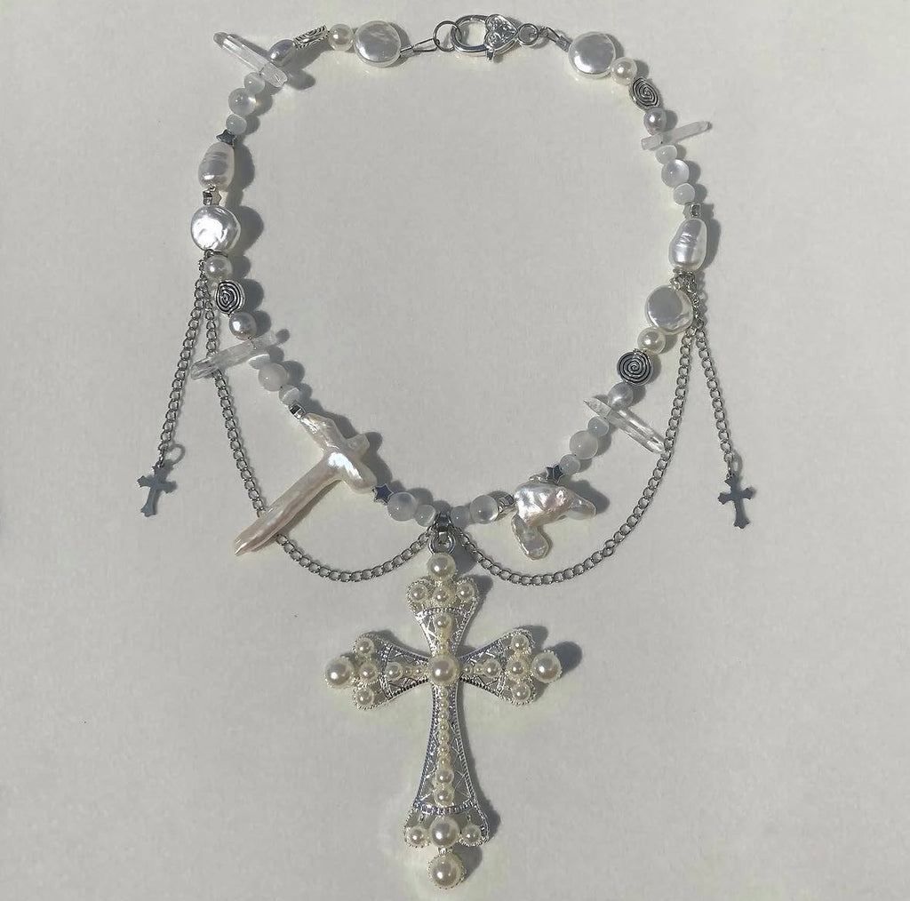 Bellatrix Cross Necklace