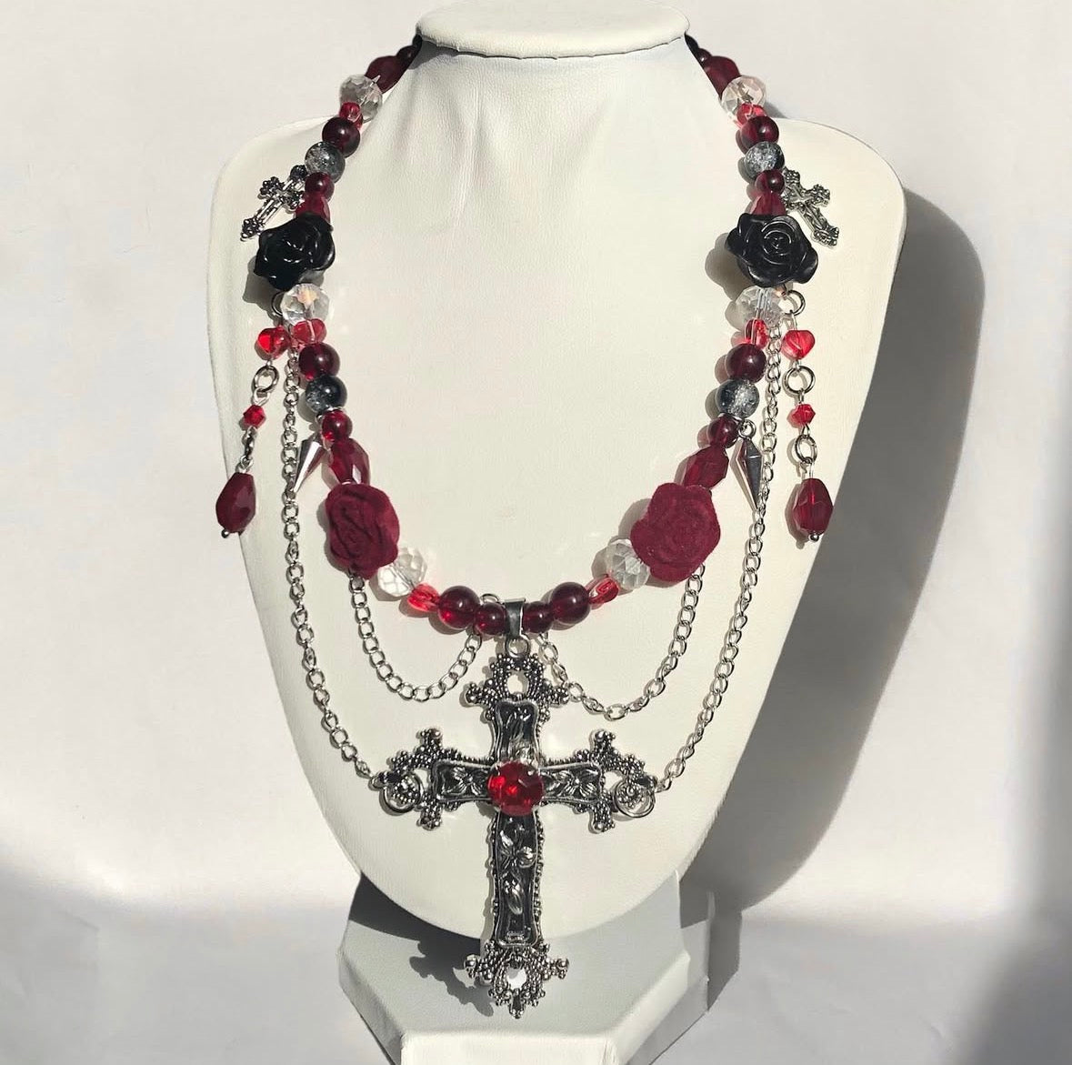 Ambrosia Cross Necklace
