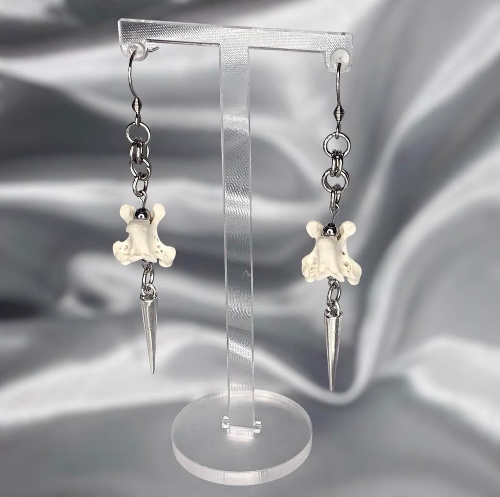 Spiky Bone Earrings