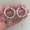 Pearl Ring Earrings