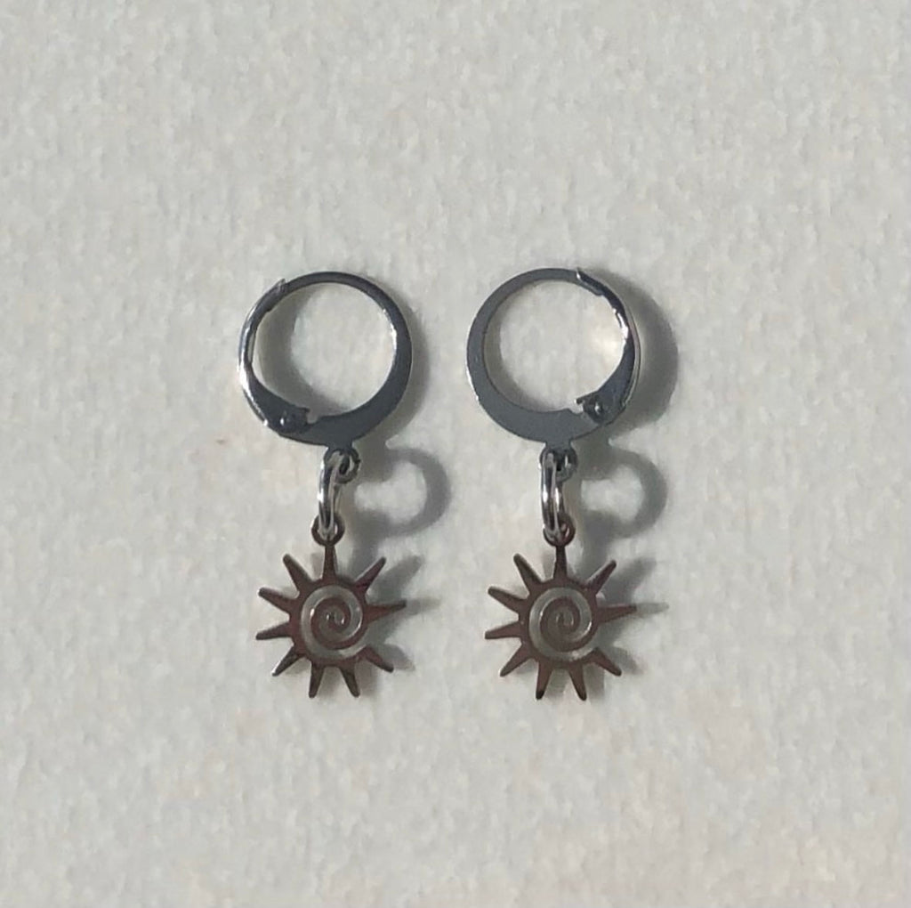 Swirly Sun Earrings