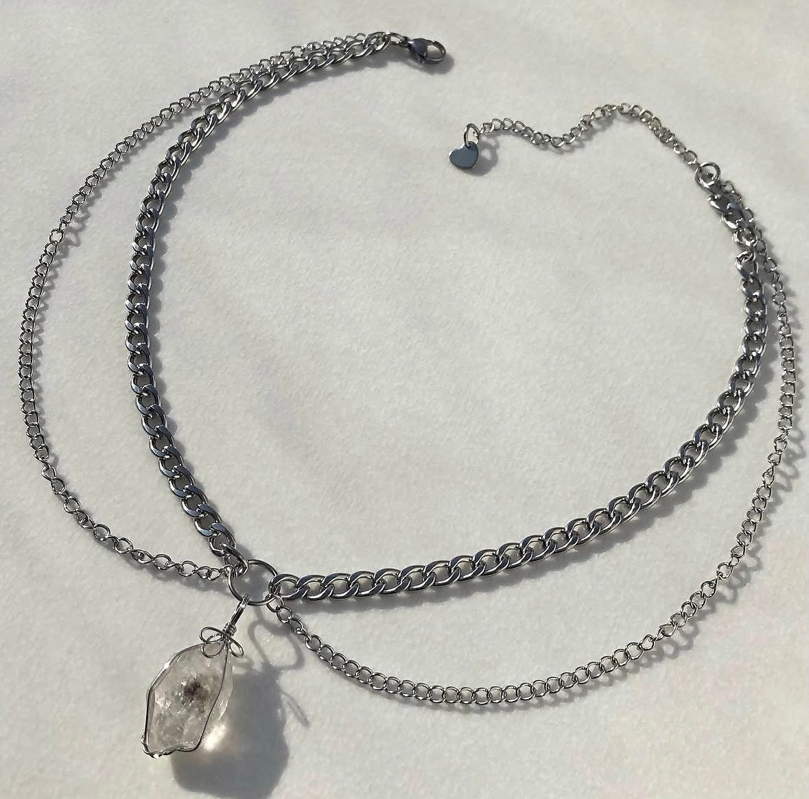 Herkimer Crystal Necklace