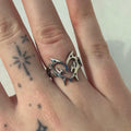 Tribal Heart Ring