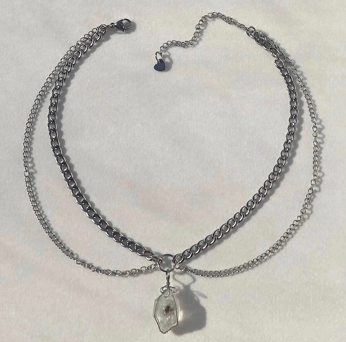 Herkimer Crystal Necklace