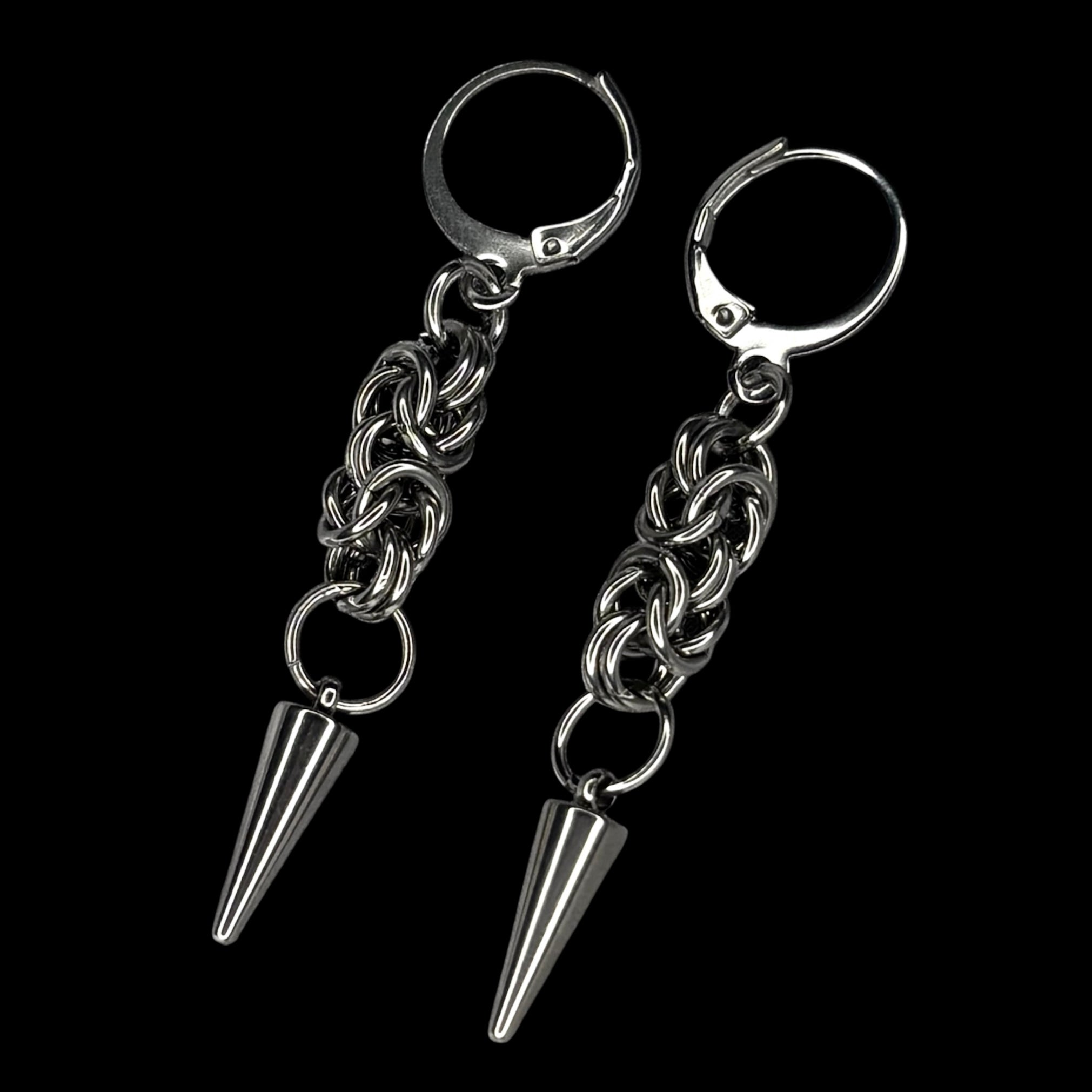 Eclipse Chainmail Earrings