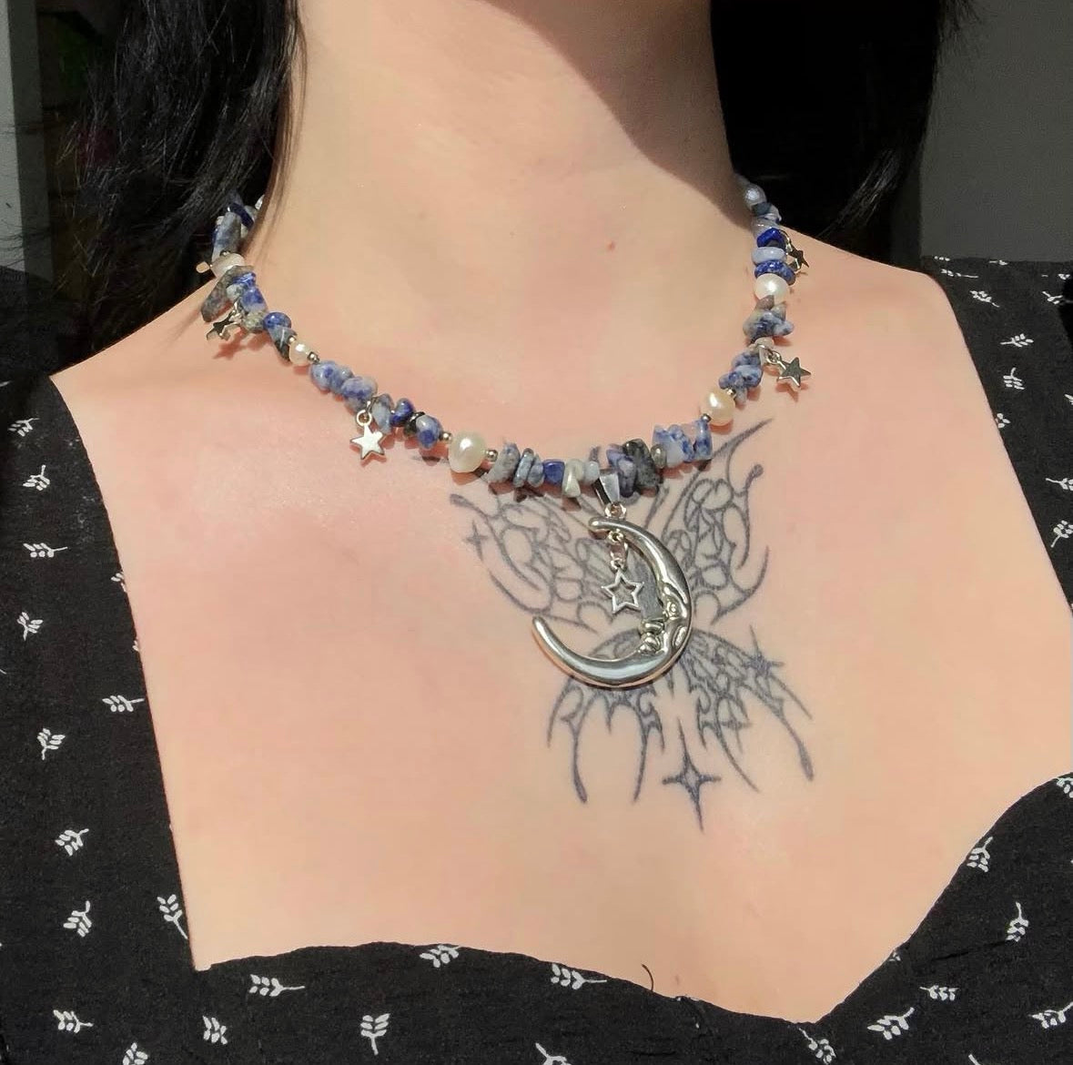Lapis Lazuli Celestial Necklace