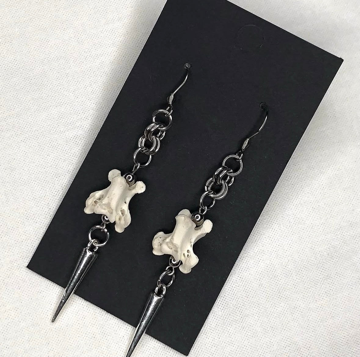 Spiky Bone Earrings