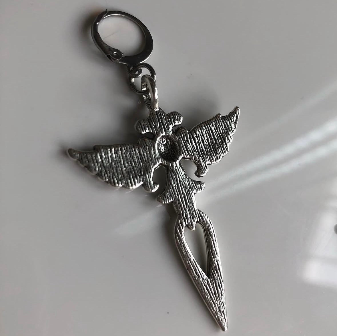 Winged Dagger Earrings