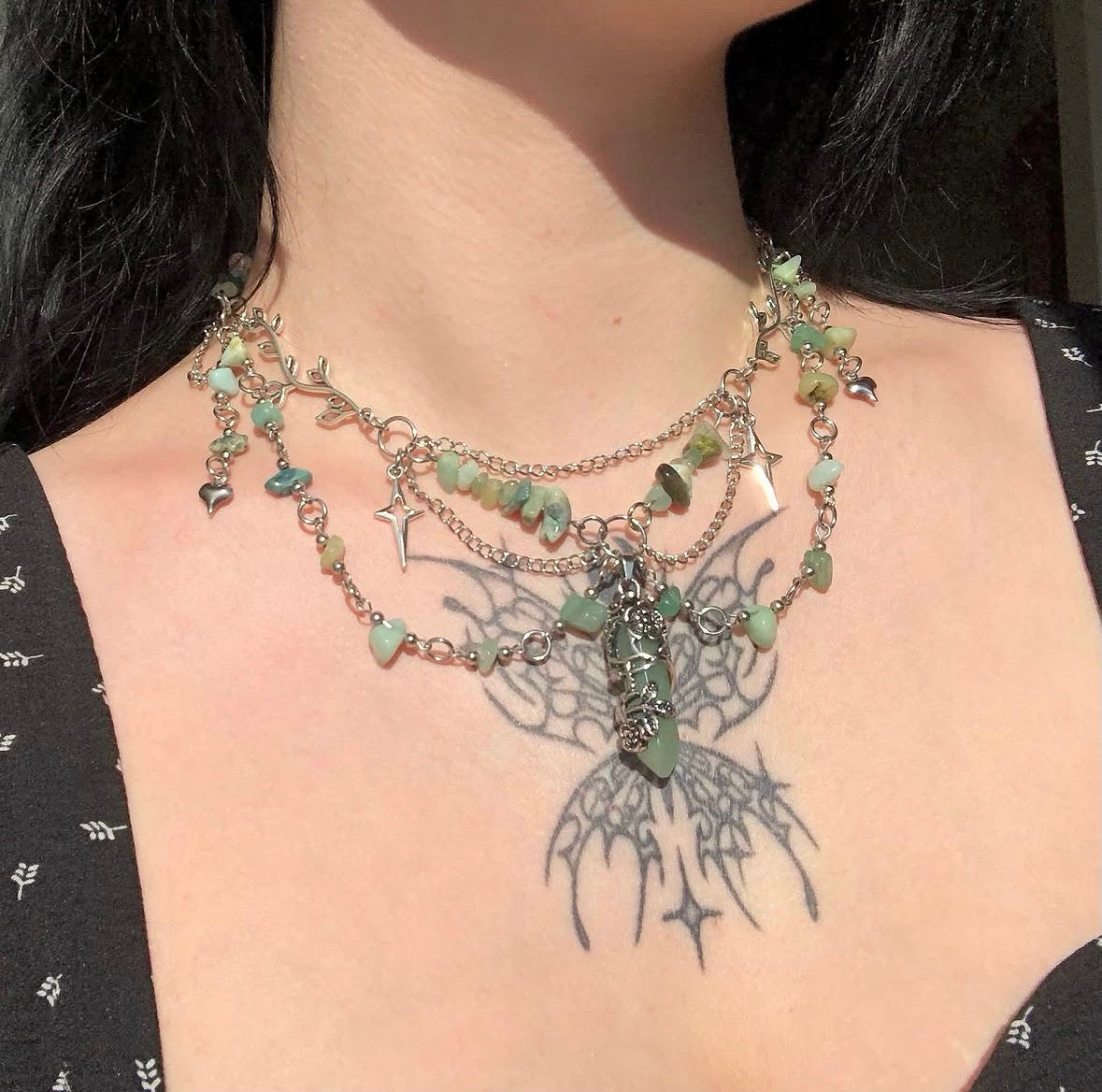Ivy Crystal Necklace
