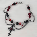 Layered Cross Bracelet