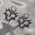 Tribal Heart Earrings