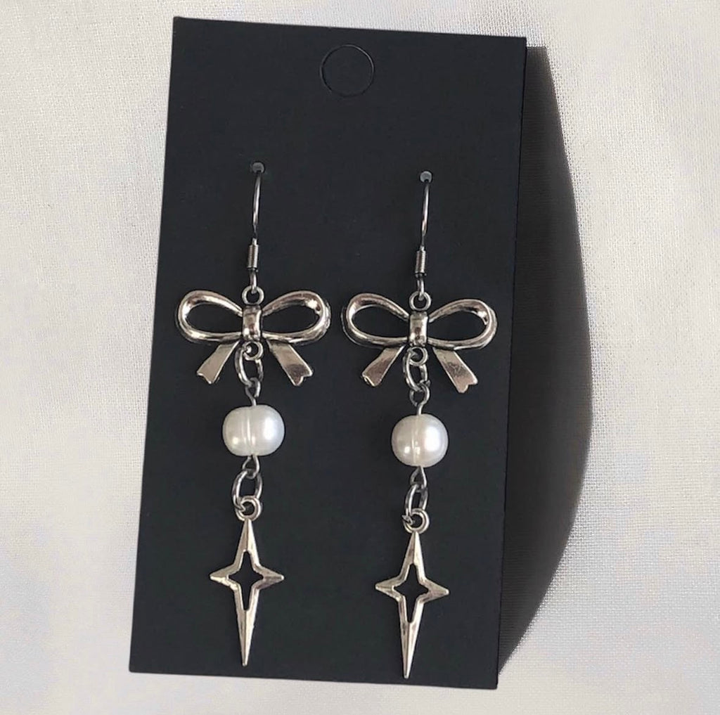 Starry Bow Earrings