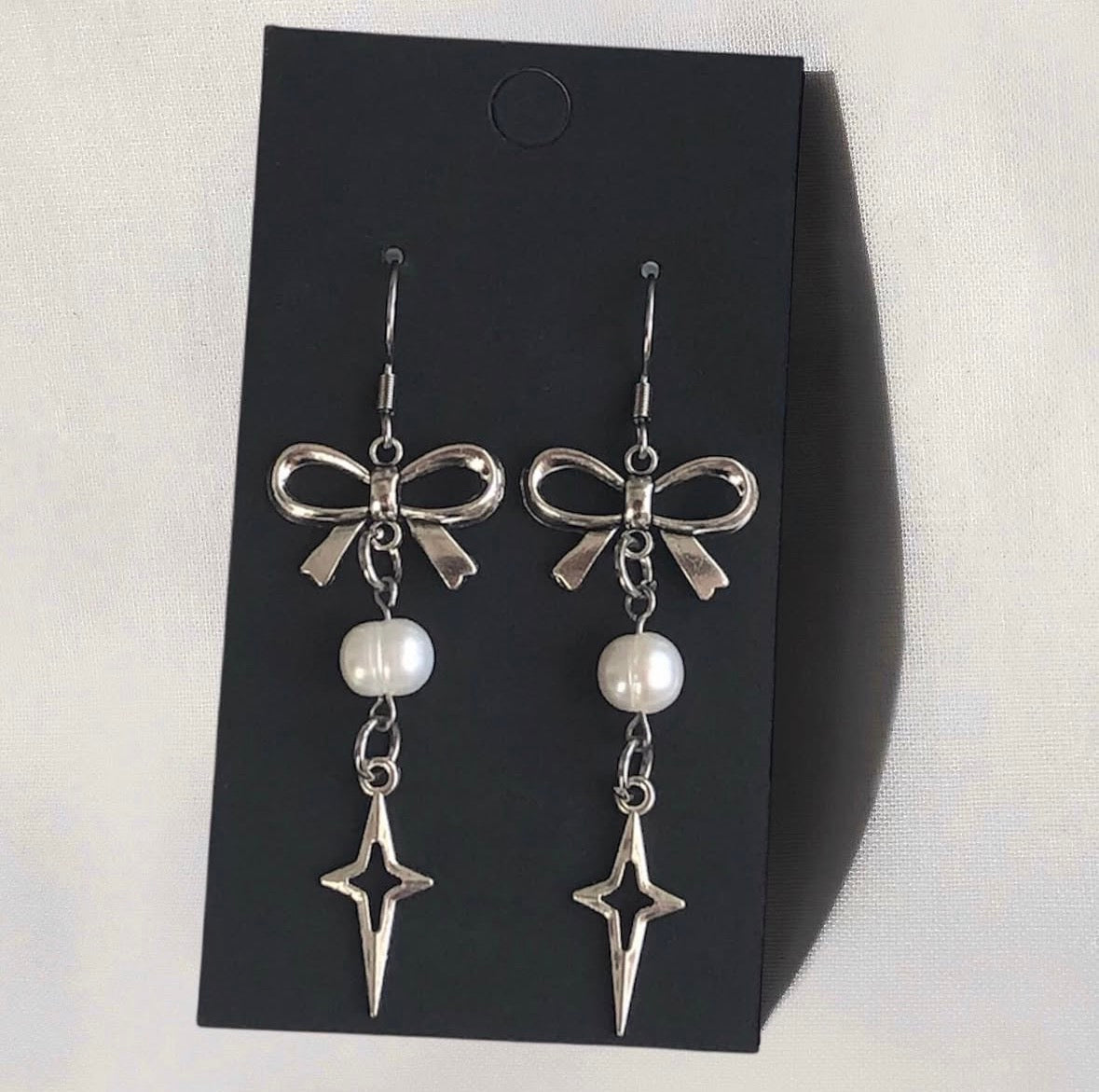 Starry Bow Earrings