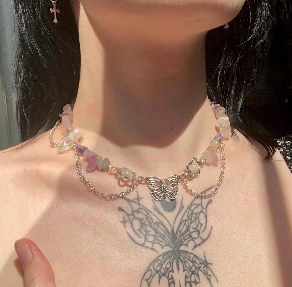 Celeste Butterfly Necklace