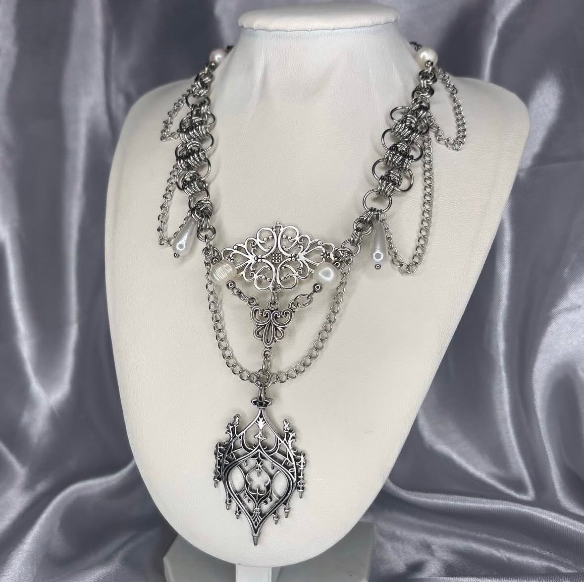Cathedral Chainmail Necklace