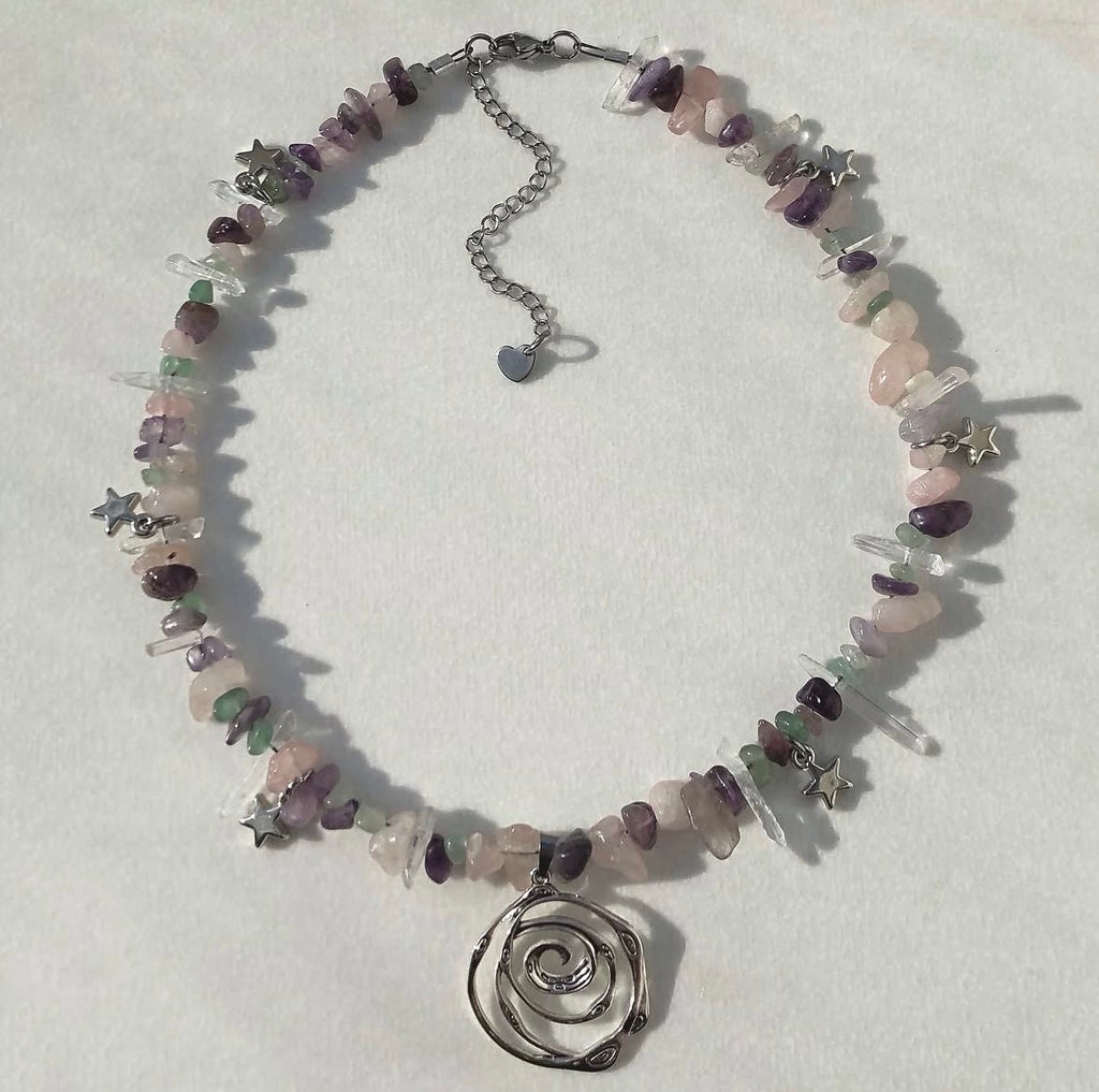 Whimsical Crystal Necklace